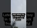 Drone back after delivery in Gurgaon. #drone #delivery