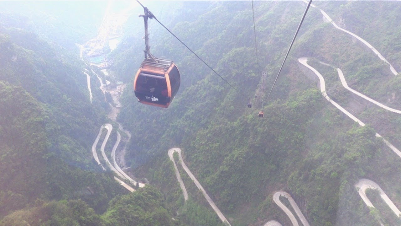 Î‘Ï€Î¿Ï„Î­Î»ÎµÏƒÎ¼Î± ÎµÎ¹ÎºÏŒÎ½Î±Ï‚ Î³Î¹Î± Tianmen Mountain Cableway in Zhangjiajie China å¤©é–€å±±