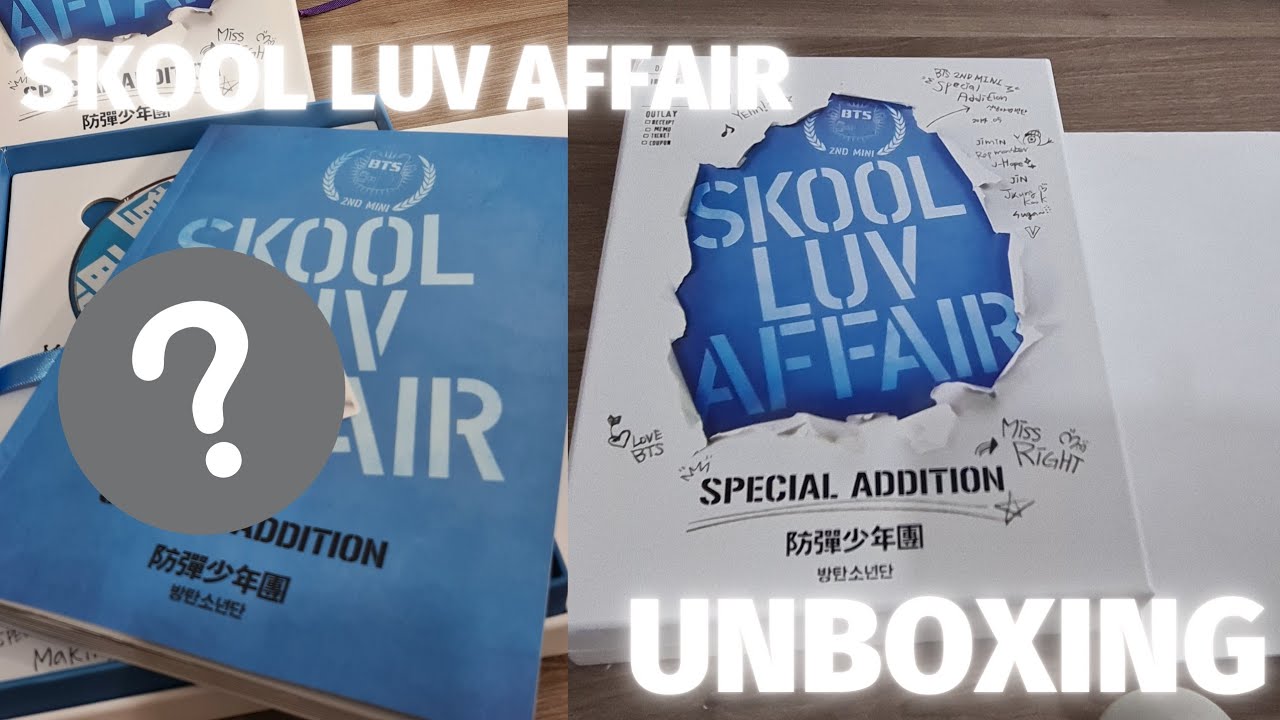 BTS SKOOL LUV AFFAIR SPECIAL ADDITION UNBOXING| BTS ALBÜM AÇILIMI - YouTube
