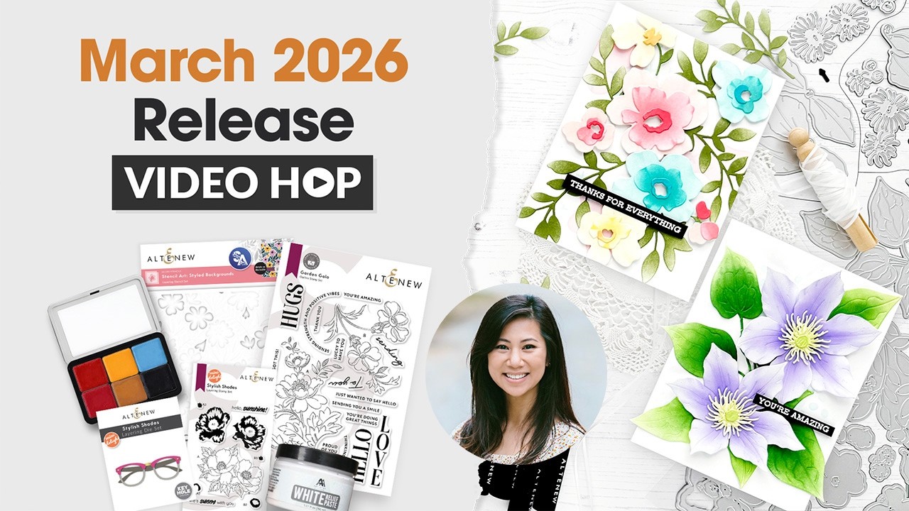 Видеоролик Altenew, релиз в марте 2026 года.