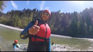 Rafting Allgäu - Bregenzer Ache Beim Allgäu Bergwasser