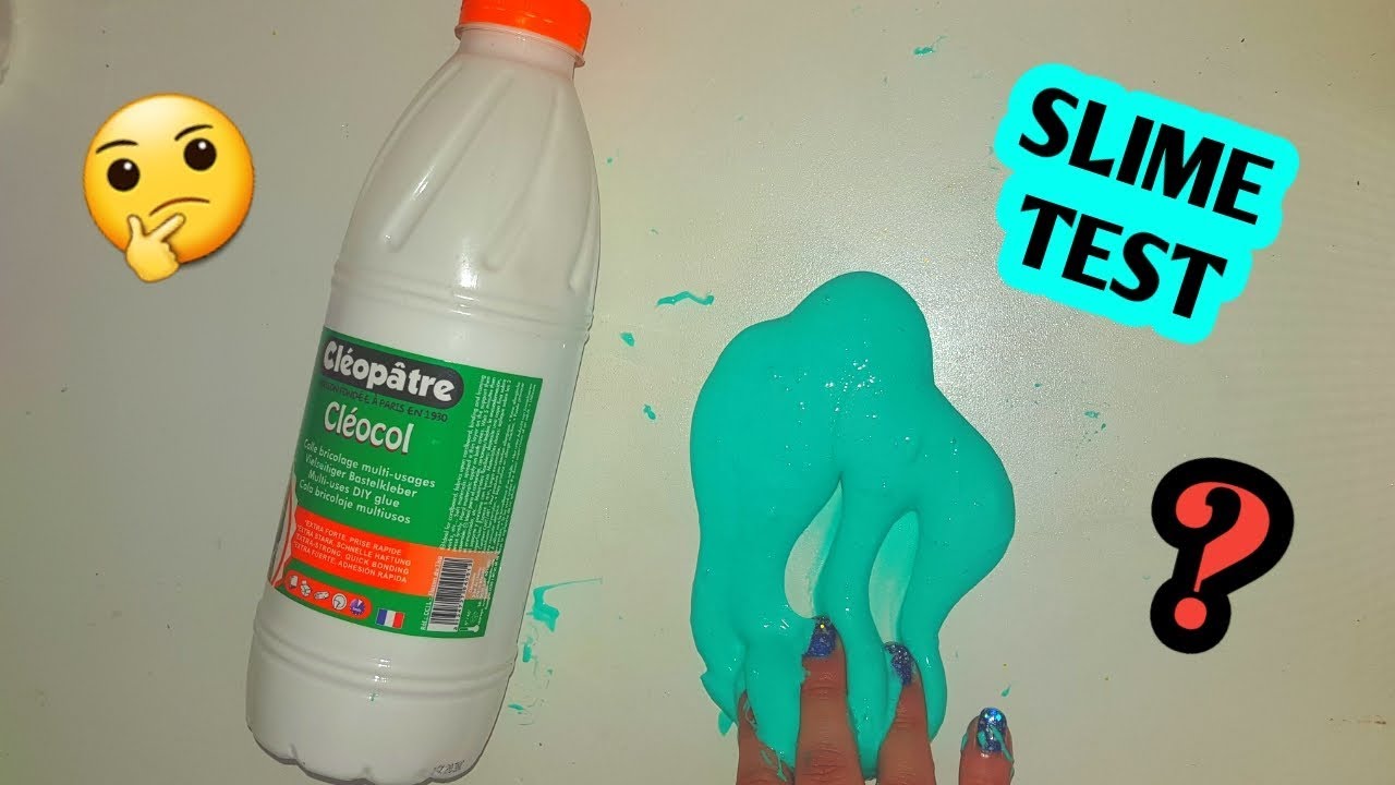 Comment Faire Du Slime Avec De La Colle Cleopatre