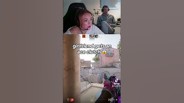 GIRLFRIEND CLUTCH CS2 😱 #cs2 #counterstrike #gaming #pcgaming #twitch #twitchclips #twitchstreamer