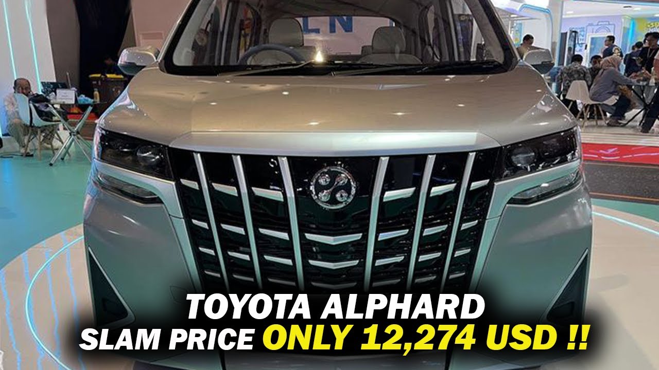 TOYOTA ALPHARD SLAM PRICE ONLY 12,274 USD