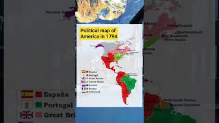 Political map of America in 1794 🇺🇸 #map #data #geographic #dmfacts81 #mapseries