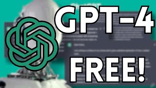 Get GPT-4 Model for Free How to Get a GPT-4 Model for FREE!