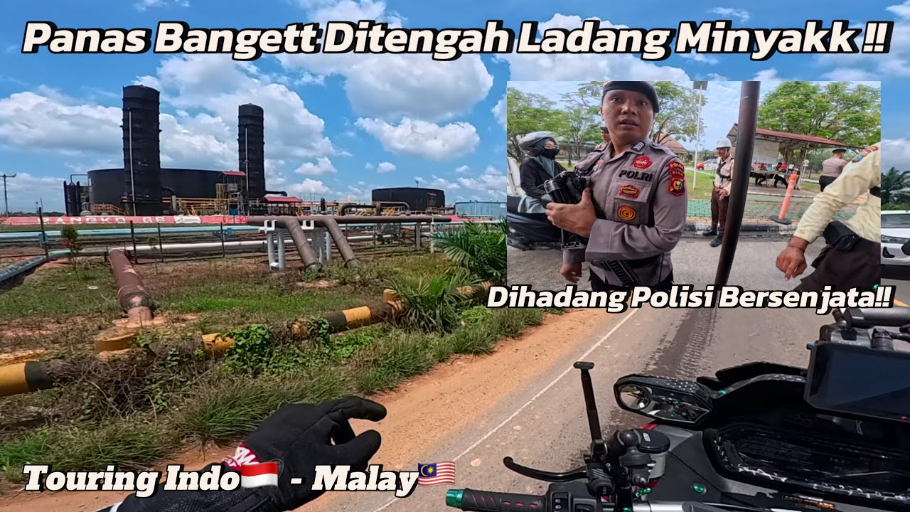 Gaboleh Lewat‼️Dihadang Polisi Bersenjata Saat Otw Pelabuhan | Duo Xmax 300cc