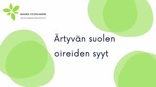 Ärtyvän Suolen Oireiden Ibs Juurisyyt