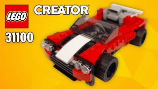 LEGO Sports Car (31100)[134 pcs] Lego Creator Building Instructions | Top Brick Builder