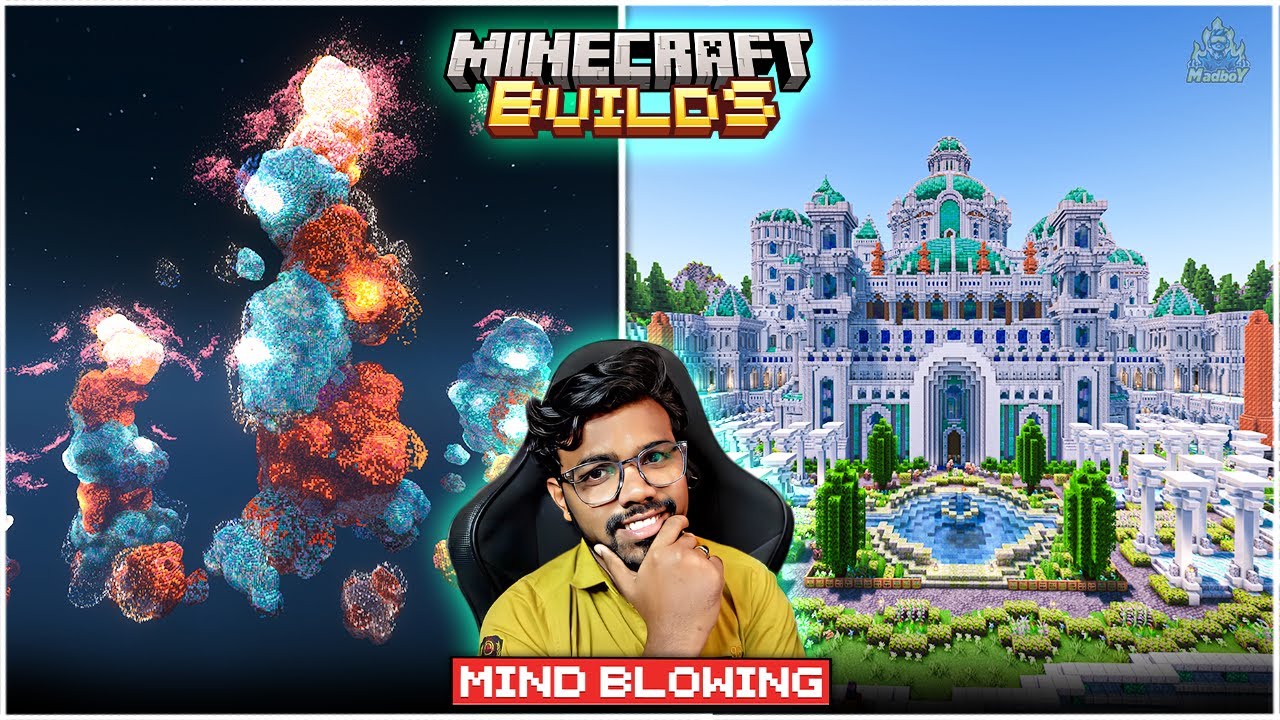 MIND BLOWING MINECRAFT BUILDS | Minecraft in Telugu | Maddy Telugu ...