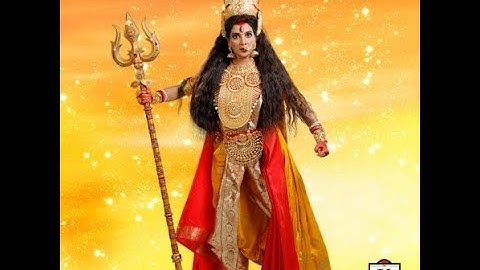 Video: Subhashree As Mahishasurmardini For Zee Bangla