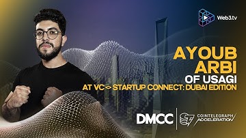 Ayoub Arbi at VC Startup Connect: Dubai Edition | Cointelegraph