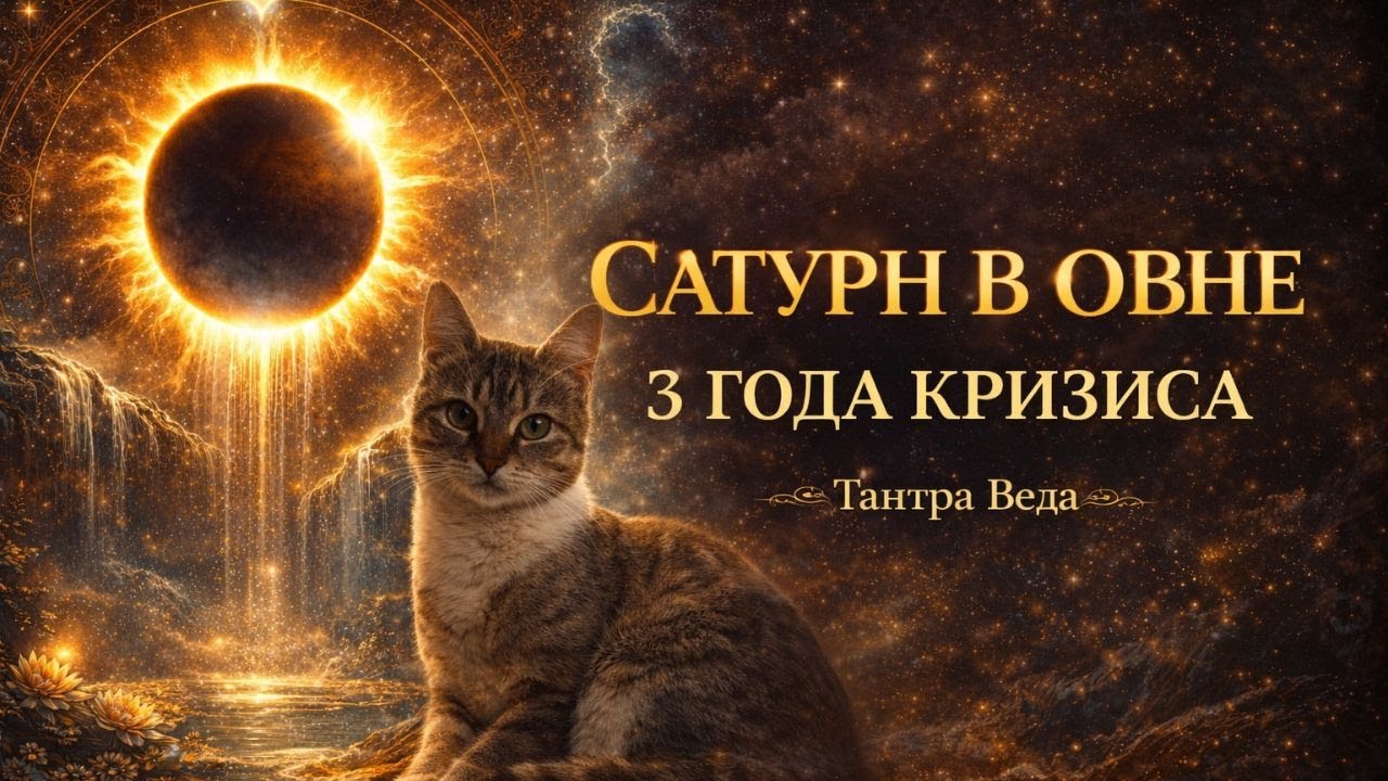 САТУРН в знаке ОВНА - 3 года кризиса и бедствий?