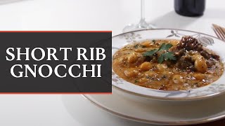 Short Rib Gnocchi Dish (Homemade Comfort Food)
