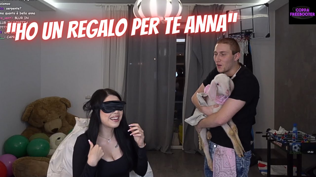 IL ROSSO FA UN REGALO SPECIALE AD ANNA PEPE - YouTube