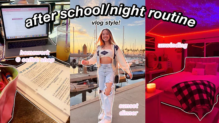 afterschool/nigh...  routine 2022  vlog style!