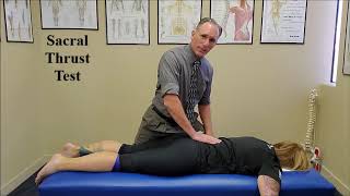 Sacral Thrust Test
