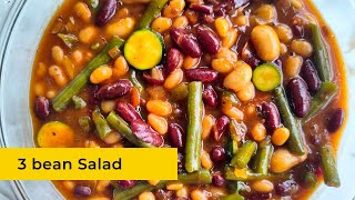 3 BEAN SALAD RECIPE SOUTH AFRICA | Nutritional Three Bean Side Salad