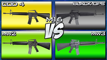 "QUAD M16 vs BREAKDOWN" (Cod 4 vs MW2 vs BO vs MW3) Call of Duty "3 Burst Legend" | Chaos