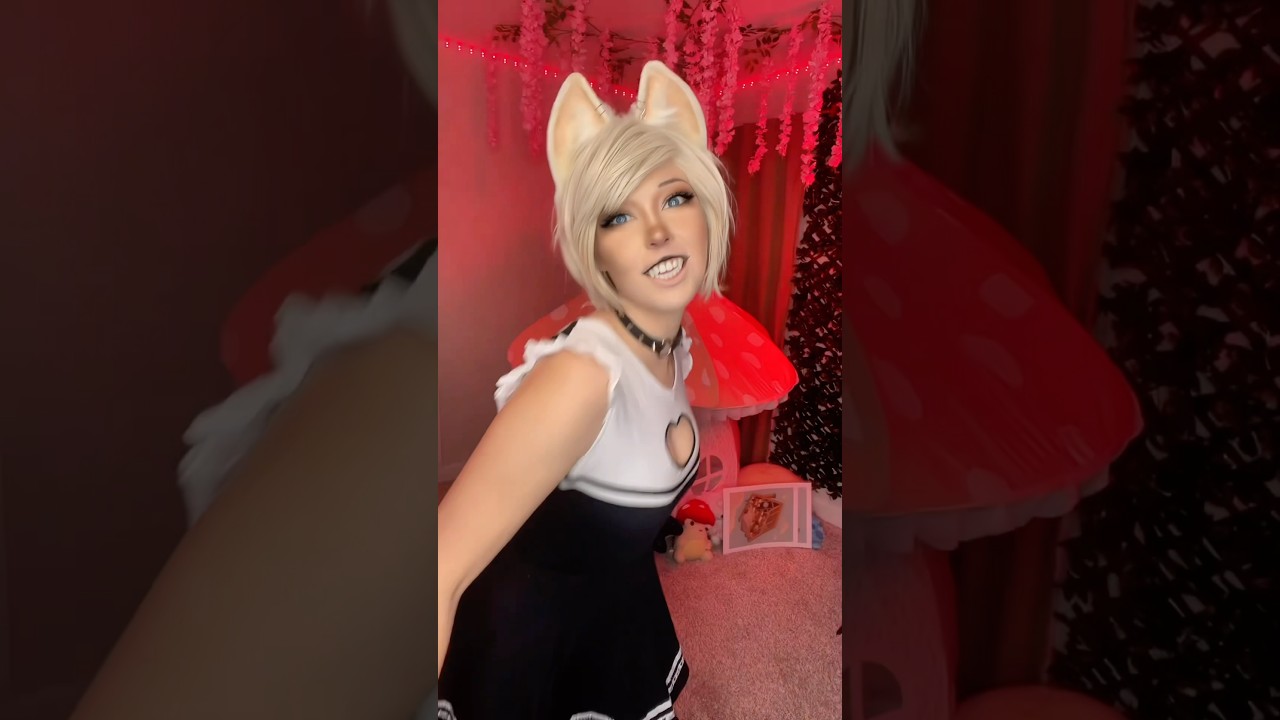 #neko #catgirl #cosplay #transformation #costume #cosplaytransition