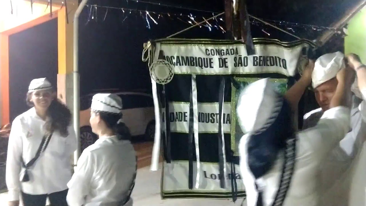 Bandeira da Congada Moçambique de São Benedito