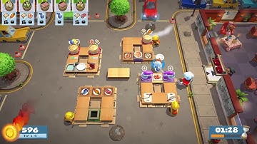 Overcooked! 2 - World 2-Kevin 1 (Kevin #2) - 3 Stars