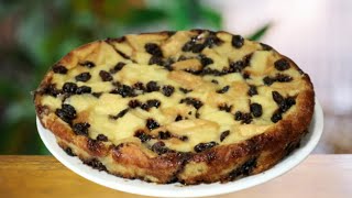 No Oven Bread Pudding | Steamed Bread Pudding