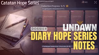 [100% Complete] Diary Hope Series Notes Dossier Location - Undawn
