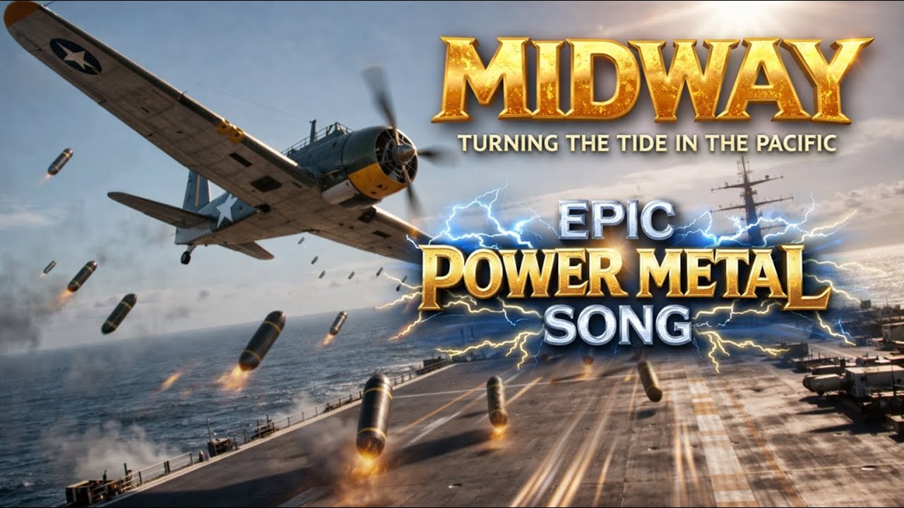 Midway — Turning the Tide in the Pacific (Epic Naval Power Metal History Song)