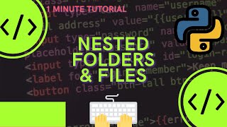 Printing the Tree Structure of a folder is very easy in Python #shorts