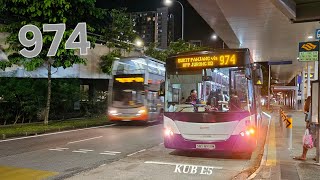 SBS8991M - SMRT Bus Service 974 [Scania K230UB (Euro V) (Batch 1)]