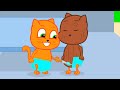 Cats Family en Français - Frère En Bois Animé 2023 en Français