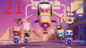 Talking Tom Hero Dash --Gameplay Walkthrough Part 21 -(Android-İOS) 4K