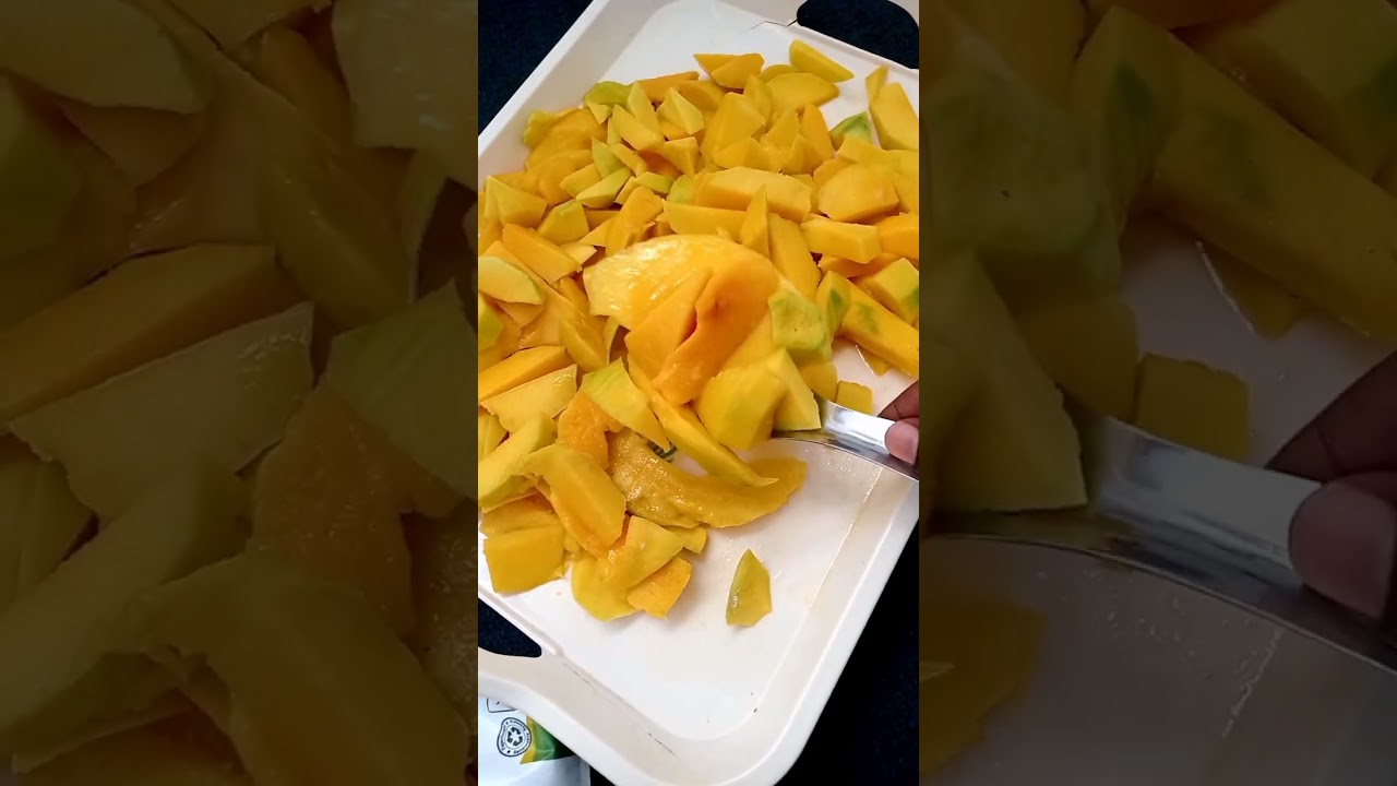 Blend with me the best natural and healthy mangoe juice😋😋