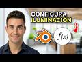 Cómo Configurar la Iluminación en Blender - Paso a Paso 2026