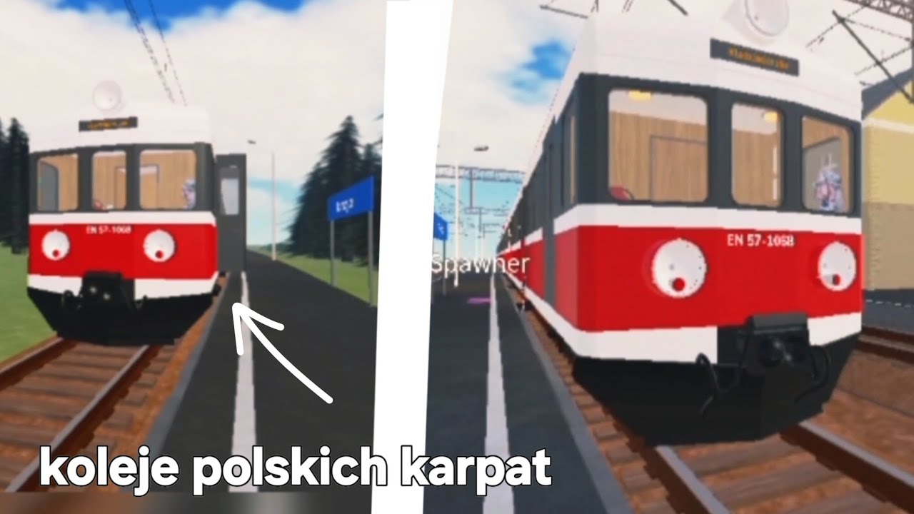 KOLEJE POLSKICH KARPAT GRA NA ROBLOX 😀🙂