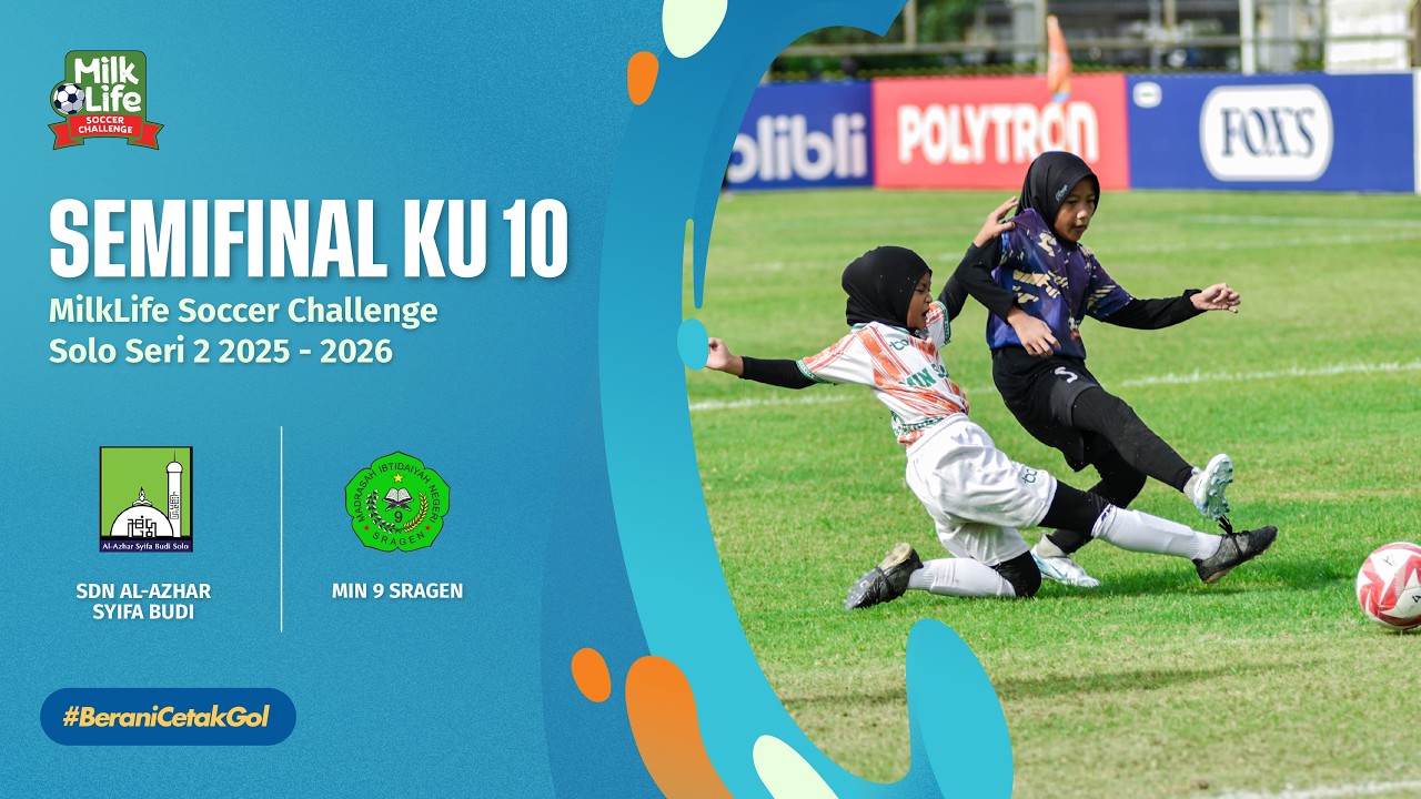 Pertandingan Semifinal KU 10 SD Al Azhar Syifa Budi vs MIN 9 Sragen