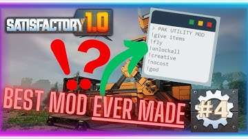 PAK Utility Mod by Mircearoata | Mod Review | Satisfactory 1.0