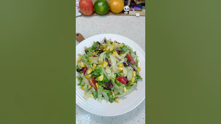 Say Goodbye to Belly Fat! 🥗 5-Minute Lettuce & Cucumber Salad for Weight Loss! #salad #recipe thumbnail