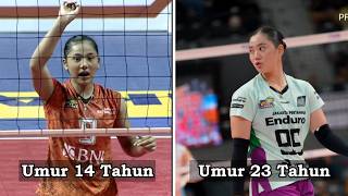 PENAMPILAN NURLAILI KUSUMA  KETIKA MASIH  BERUSIA 14 TAHUN PROLIGA 2018