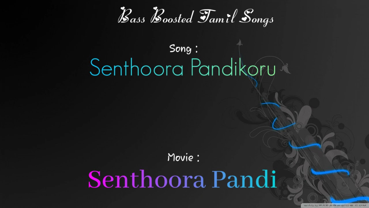Senthoora Pandikoru - Senthoora Pandi -HBD Vijayakanth-  @bassboostedtamilsongs4170 - Use Headphones - YouTube
