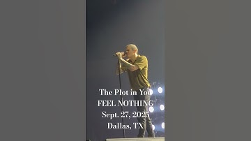 The Plot in You FEEL NOTHING #shortsfeed #concert