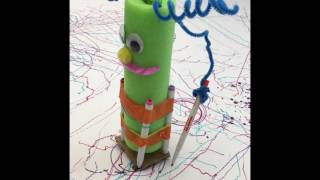 Art Bot with third grade students