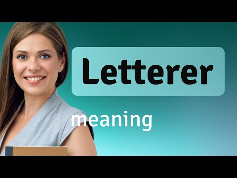 What Is A Letterer