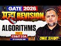 GATE 2026 महा Revision | Algorithms Part 2 One Shot | Maha Revision | CS &amp; IT | DA | One Shot
