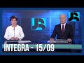 Assista à íntegra do Jornal da Record | 15/09/2023