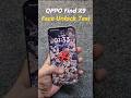 OPPO Find X9 Face Unlock Test – Which One is Faster? #shorts #shortvideo #oppofindx9