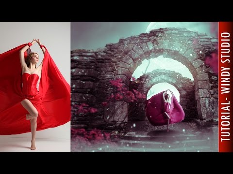 Photoshop Tutorial | Change Background | Mixing Color Grading