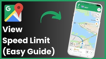 How To Display Speed Limit In Google Maps !