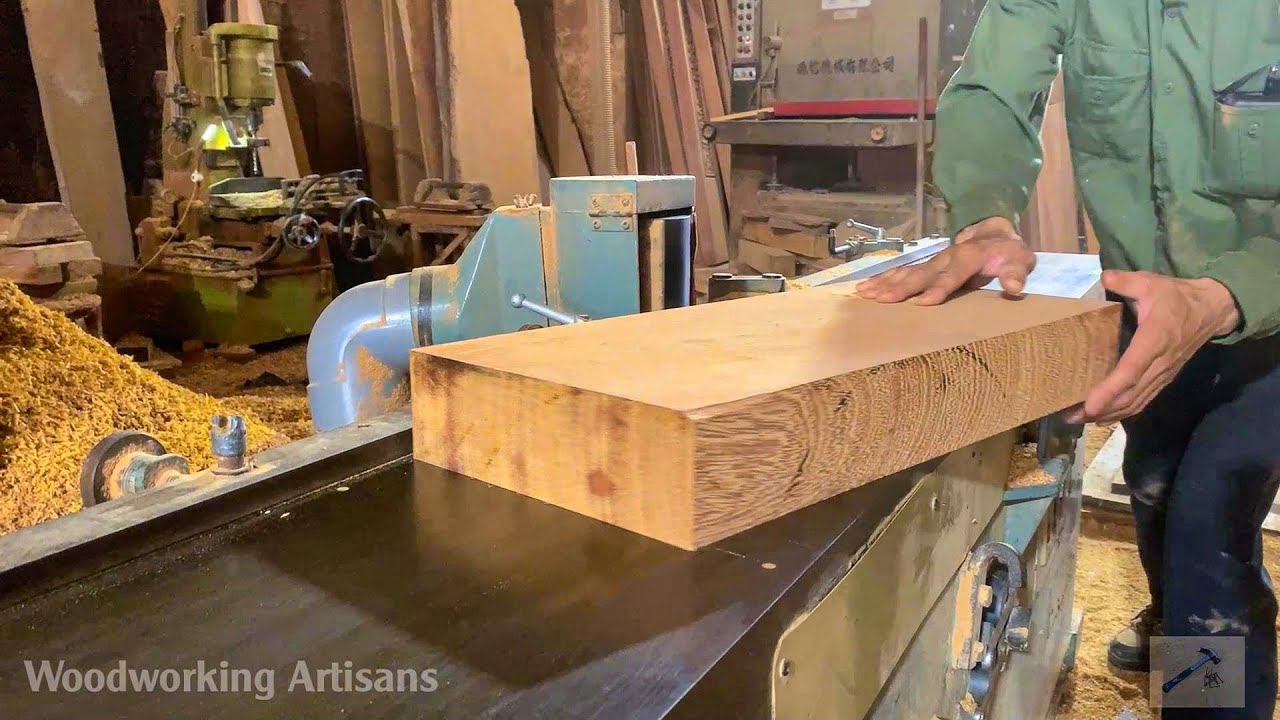 Extremely unique woodworking ideas from solid wood - Top notch rare wood sculpture !